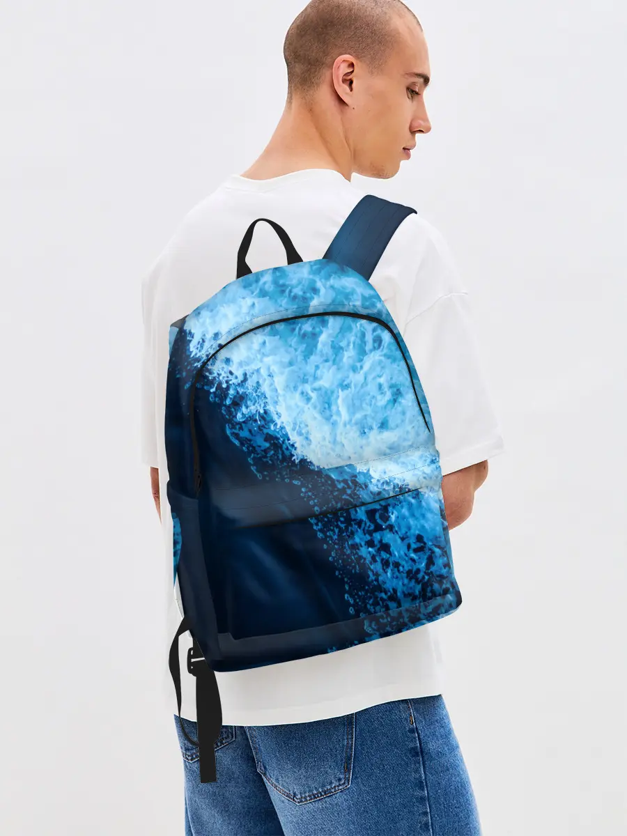 Рюкзак джинсовый / море