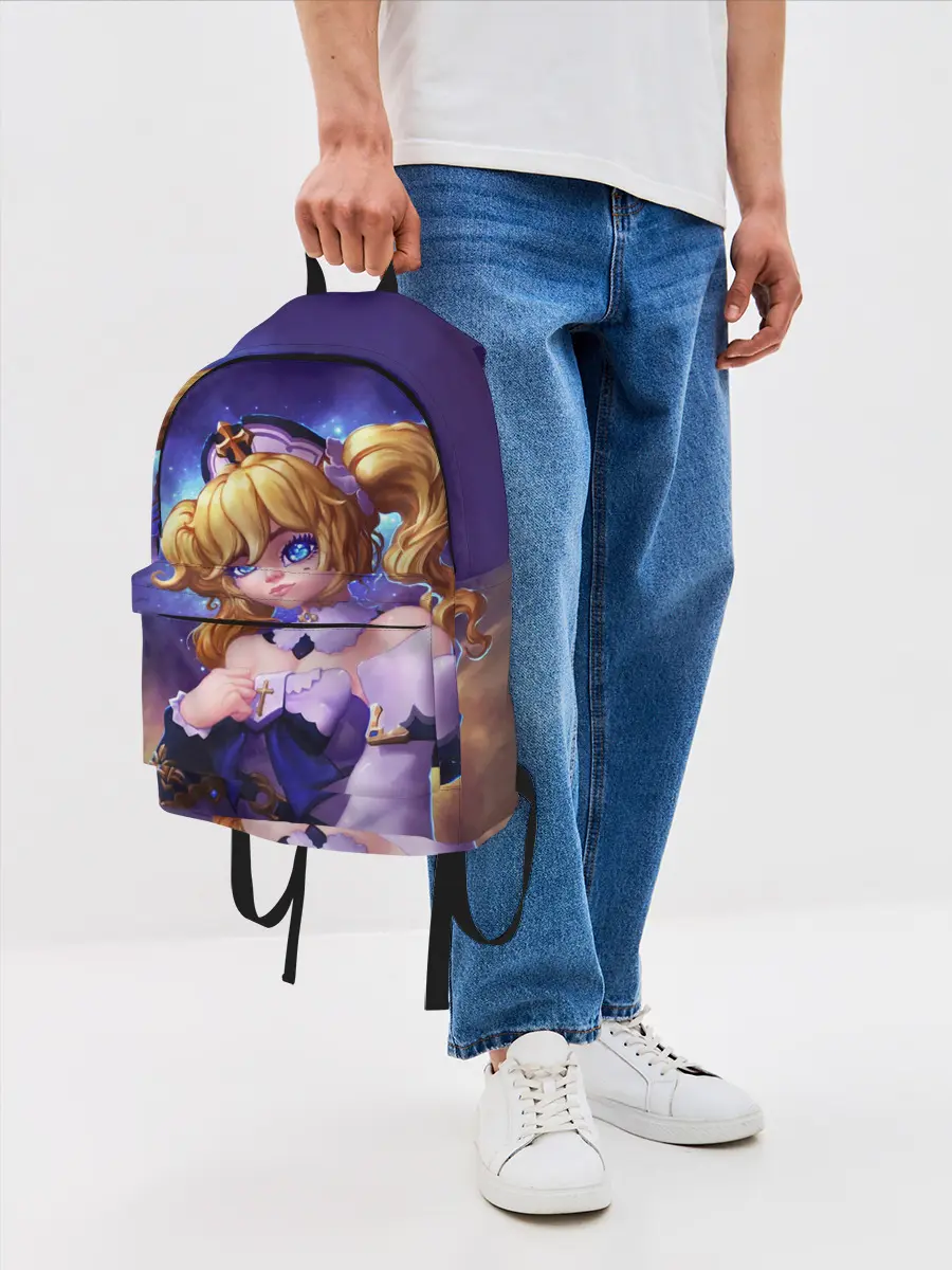 Рюкзак джинсовый / GENSHIN IMPACT / BARBARA