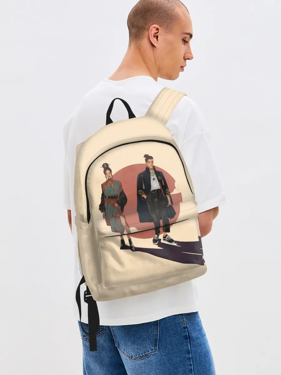 Рюкзак джинсовый / Катара и Сокка