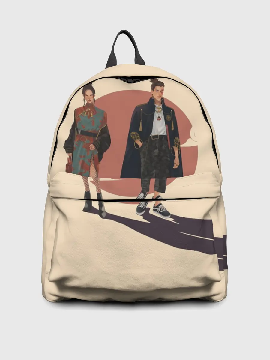 Рюкзак джинсовый / Катара и Сокка