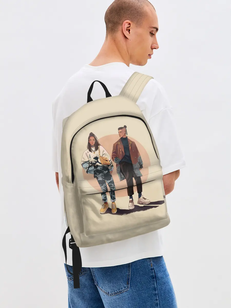 Рюкзак джинсовый / Катара и Сокка