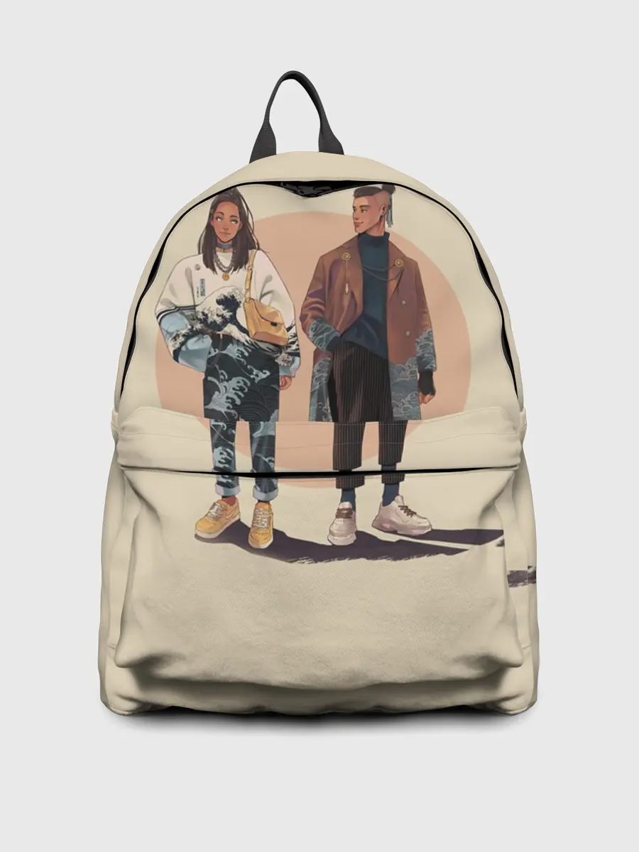 Рюкзак джинсовый / Катара и Сокка