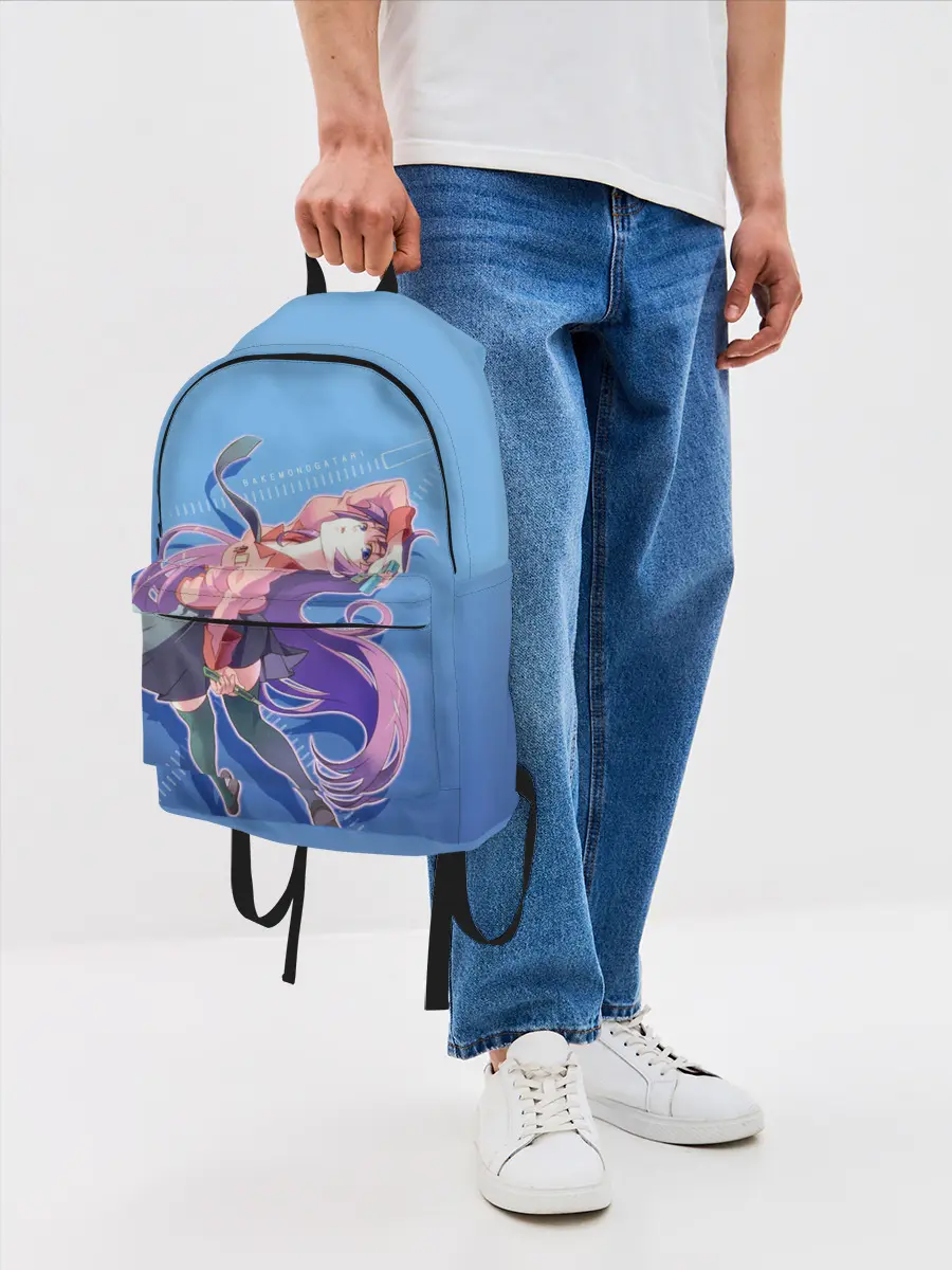 Рюкзак джинсовый / Истории монстров