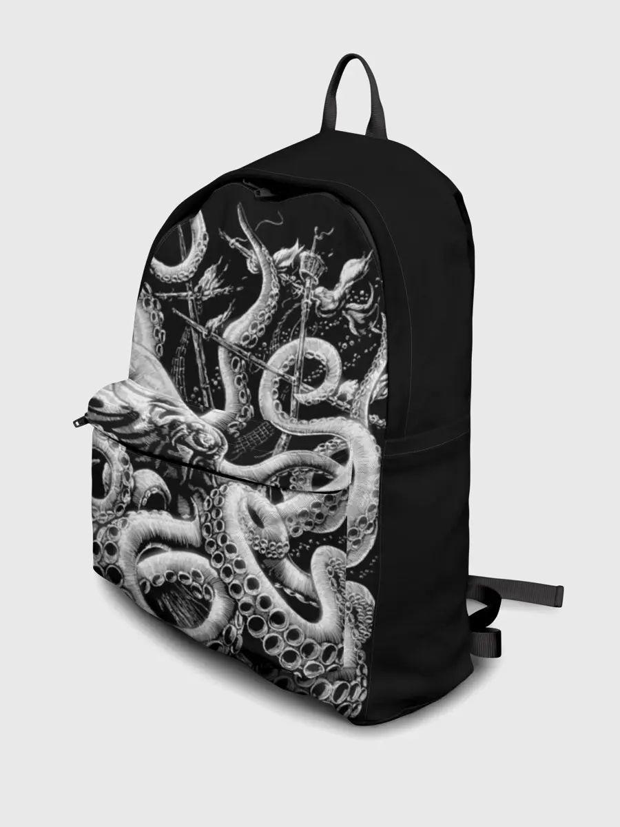 Рюкзак джинсовый / Кракен Монстр