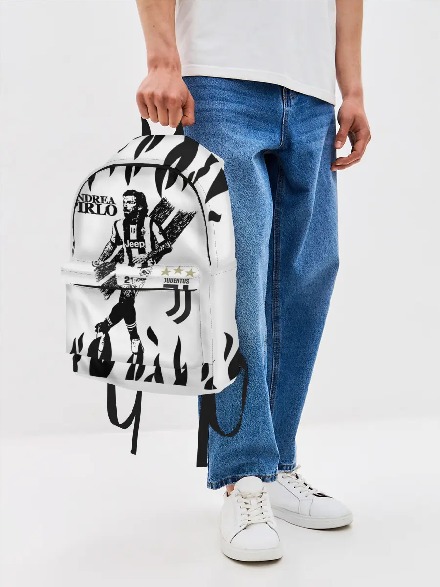 Рюкзак джинсовый / Андреа Пирло/Andrea Pirlo