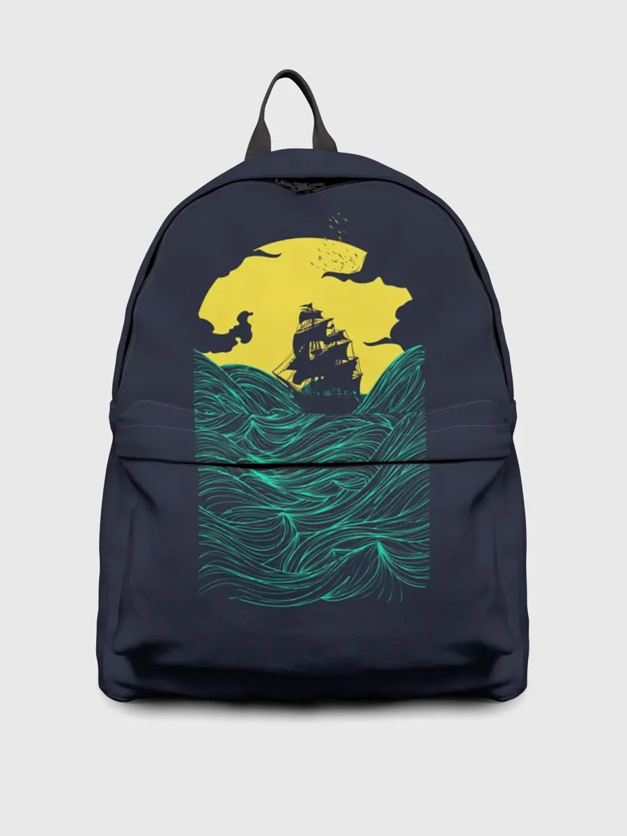 Рюкзак джинсовый / Window to the Sea