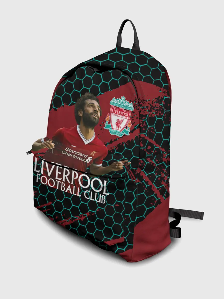 Рюкзак джинсовый / Liverpool: Мохамед Салах.