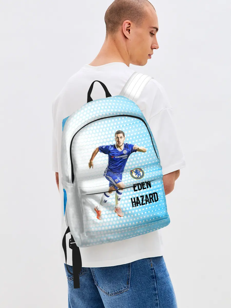 Рюкзак джинсовый / Эден Азар