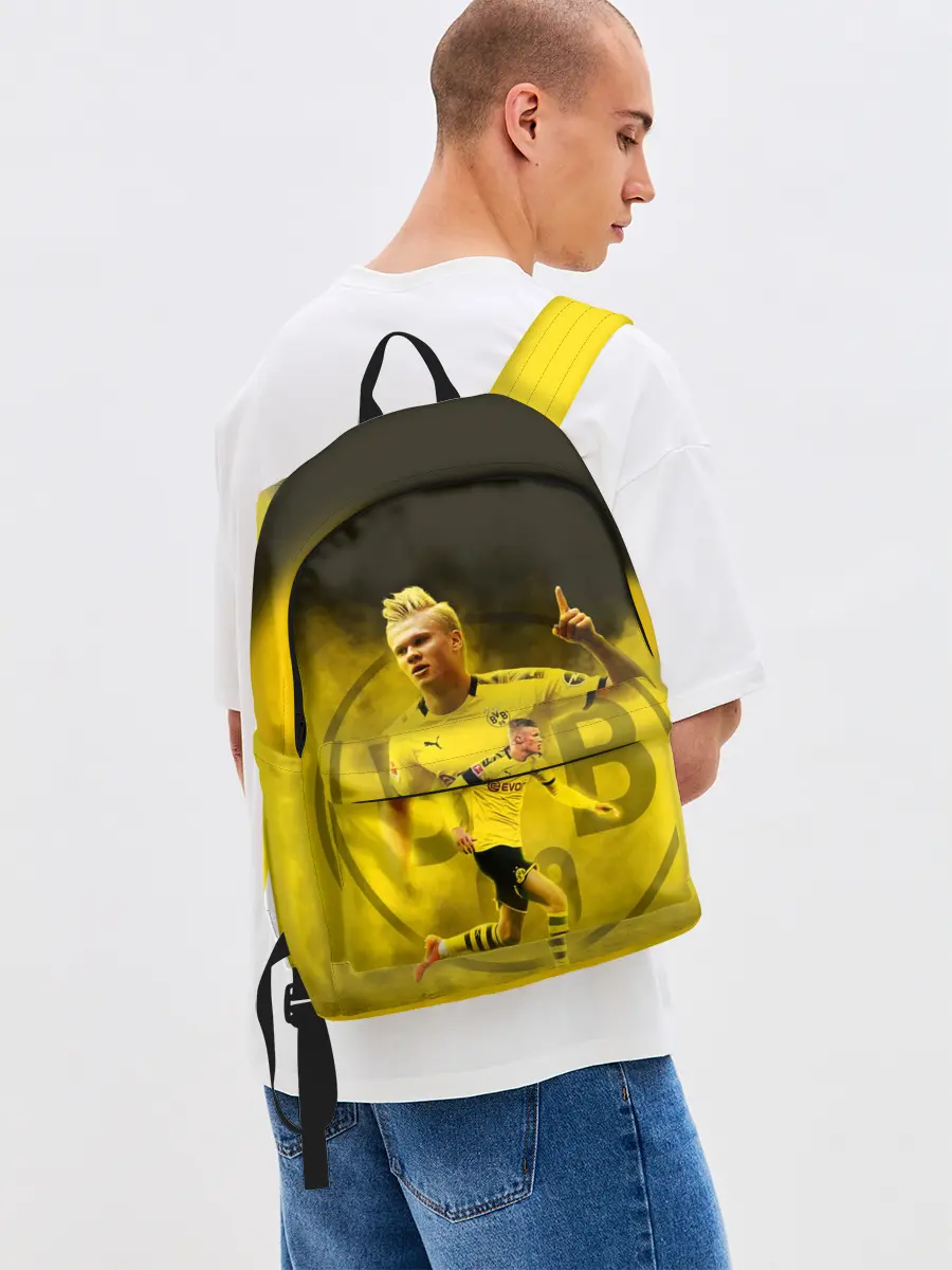 Рюкзак джинсовый / ЭРЛИНГ ХОЛАНД / ERLING HAALAND