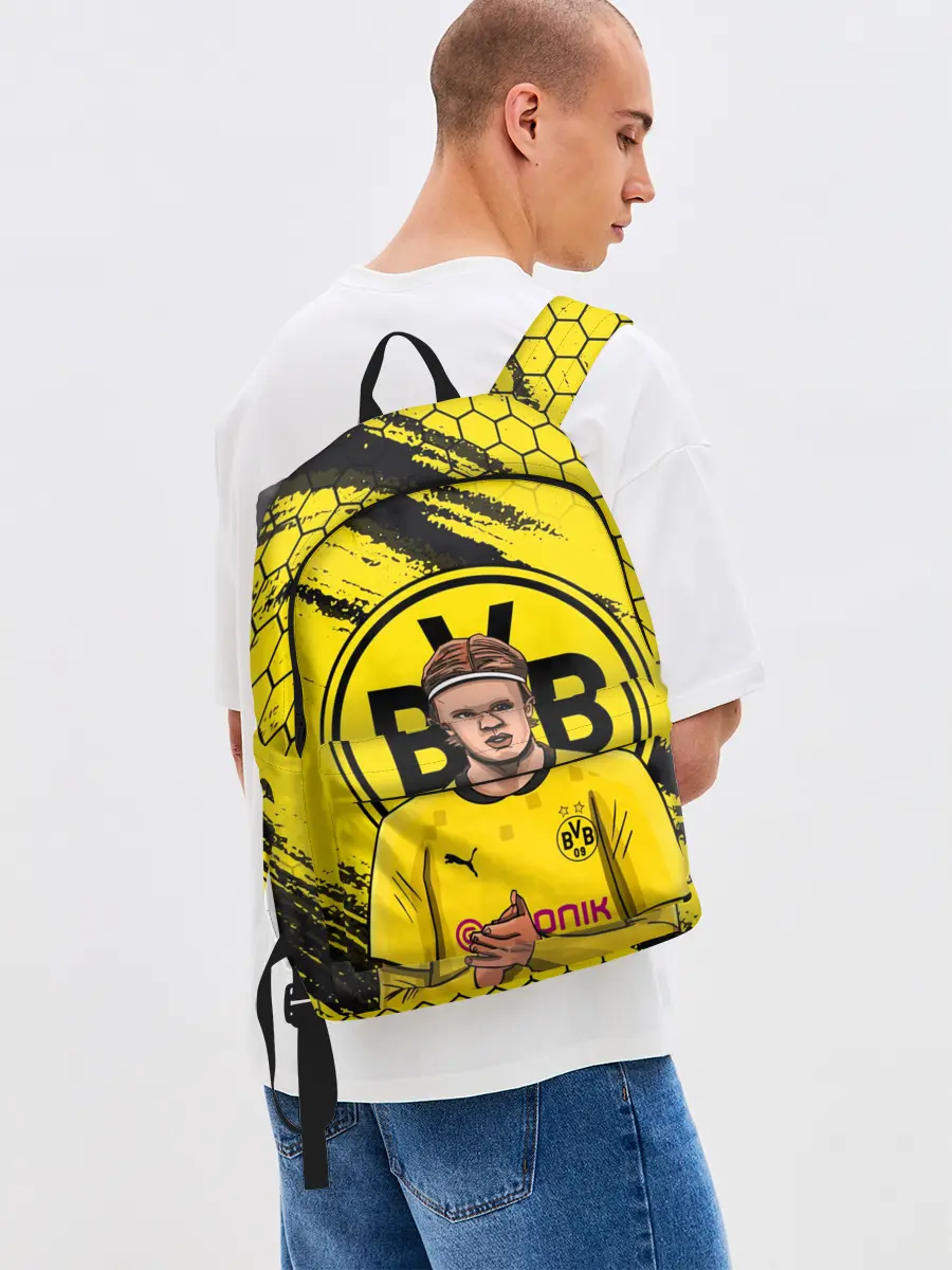 Рюкзак джинсовый / ЭРЛИНГ ХОЛАНД / ERLING HAALAND