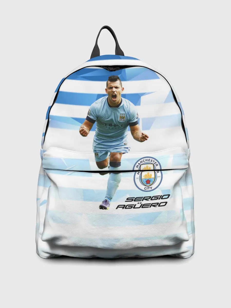 Рюкзак джинсовый / Серхио Aгуэро