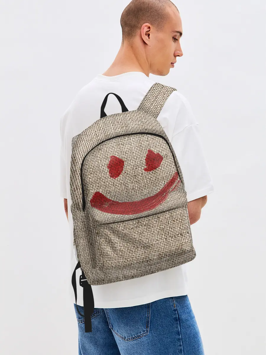 Рюкзак джинсовый / Red Smile