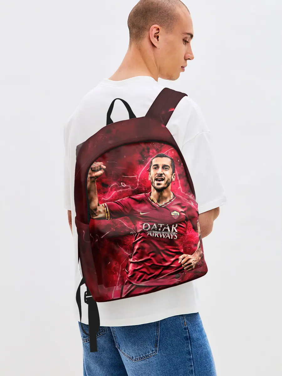 Рюкзак джинсовый / Генрих Мхитарян