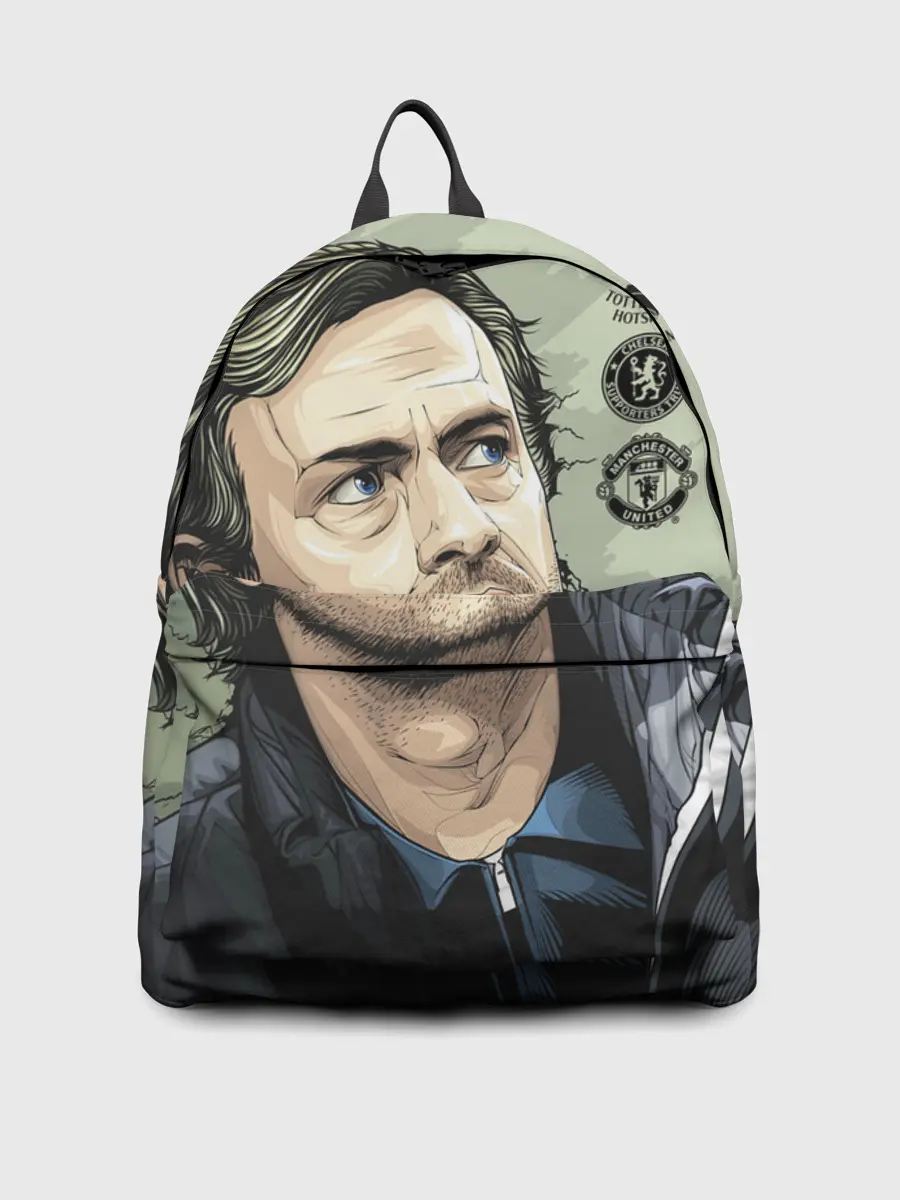 Рюкзак джинсовый / Жозе Моуринью