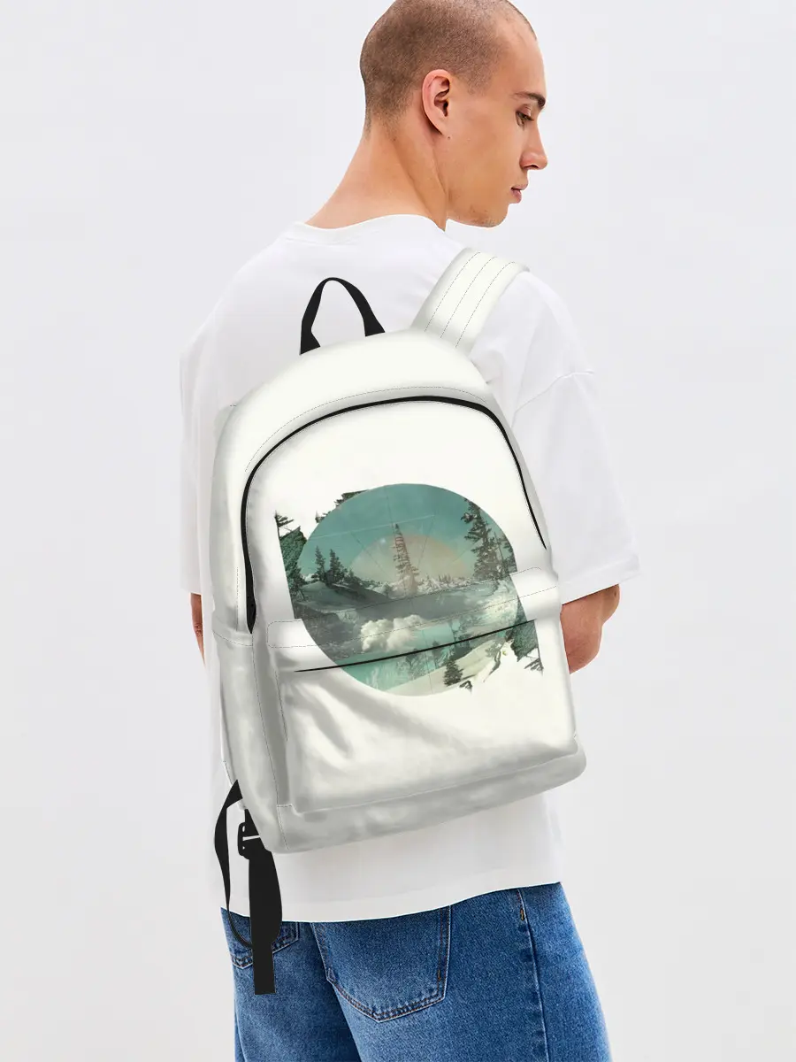 Рюкзак джинсовый / Необычное окно