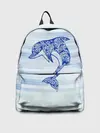 Рюкзак джинсовый / Дельфин