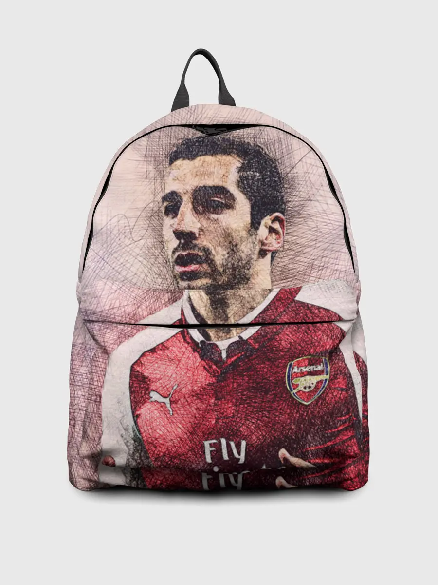 Рюкзак джинсовый / Генрих Мхитарян