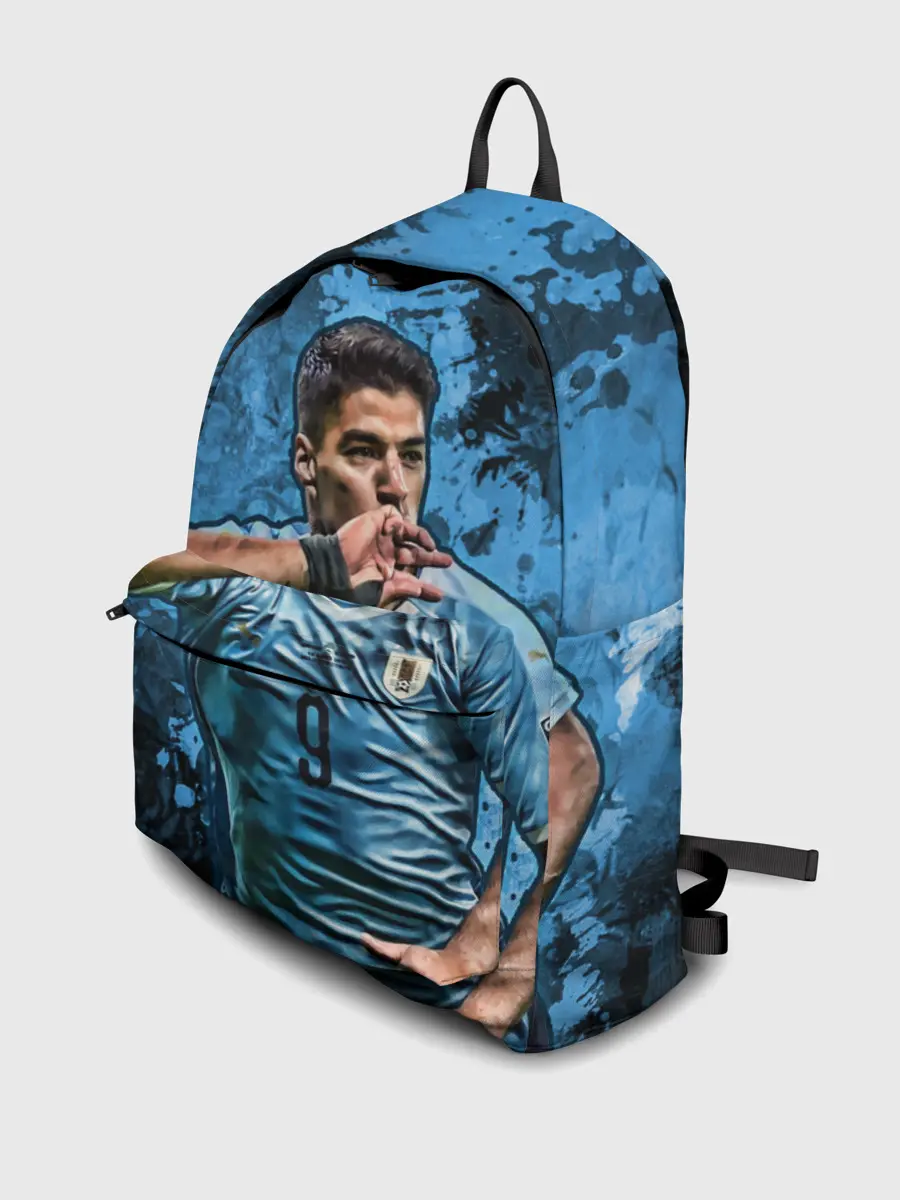 Рюкзак джинсовый / Луис Альберто Суарес