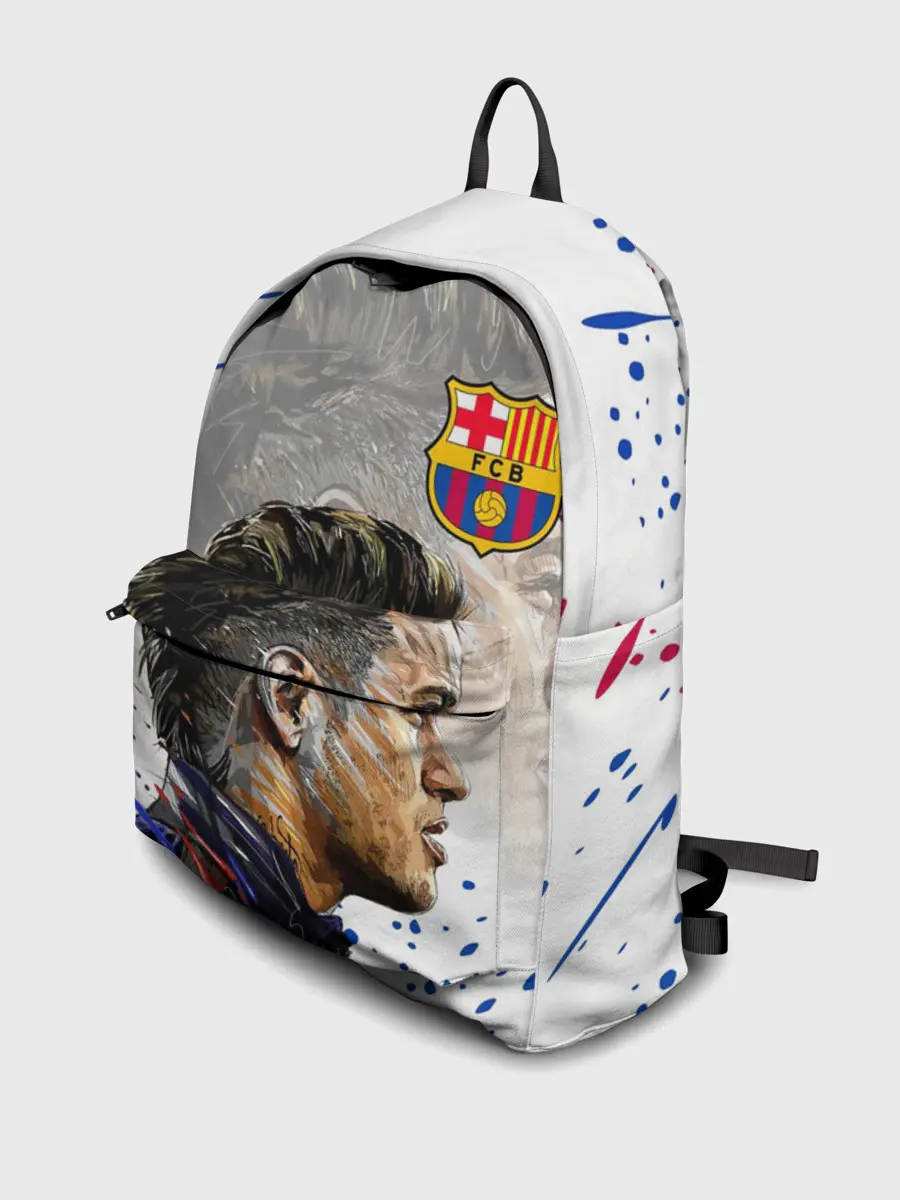 Рюкзак джинсовый / НЕЙМАР / NEYMAR / БАРСЕЛОНА