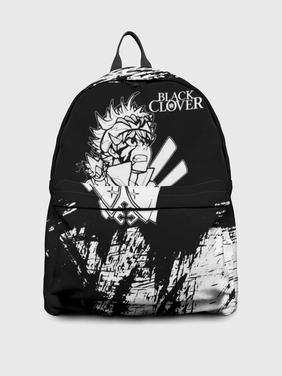 Рюкзак джинсовый / Черный Аста Чёрный клевер