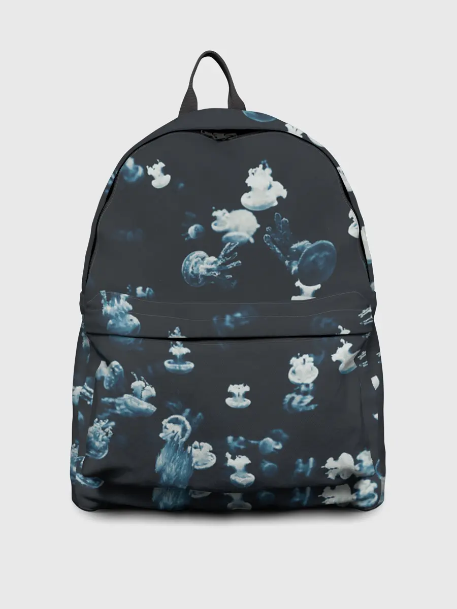 Рюкзак джинсовый / Медузы