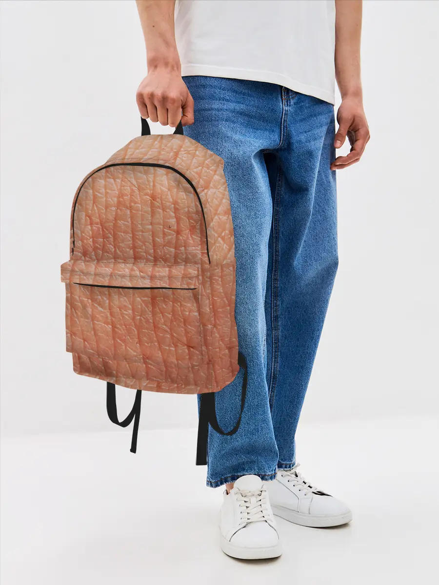 Рюкзак джинсовый / Human Skin