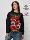 Женский свитшот / monster and snake