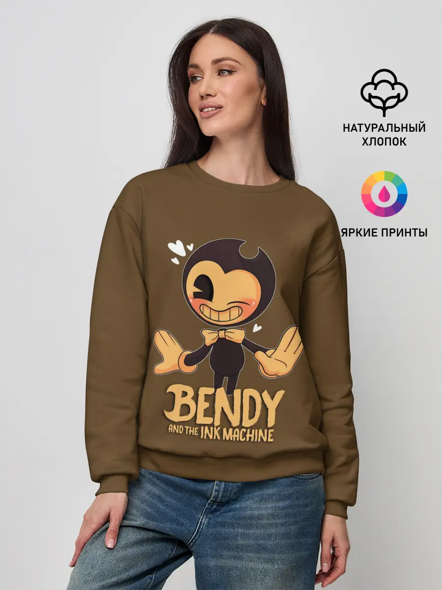 Женский свитшот / Bendy And The Ink Machine