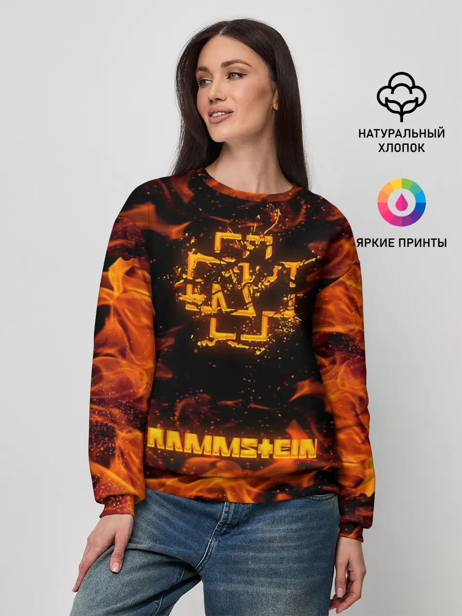 Женский свитшот / RAMMSTEIN