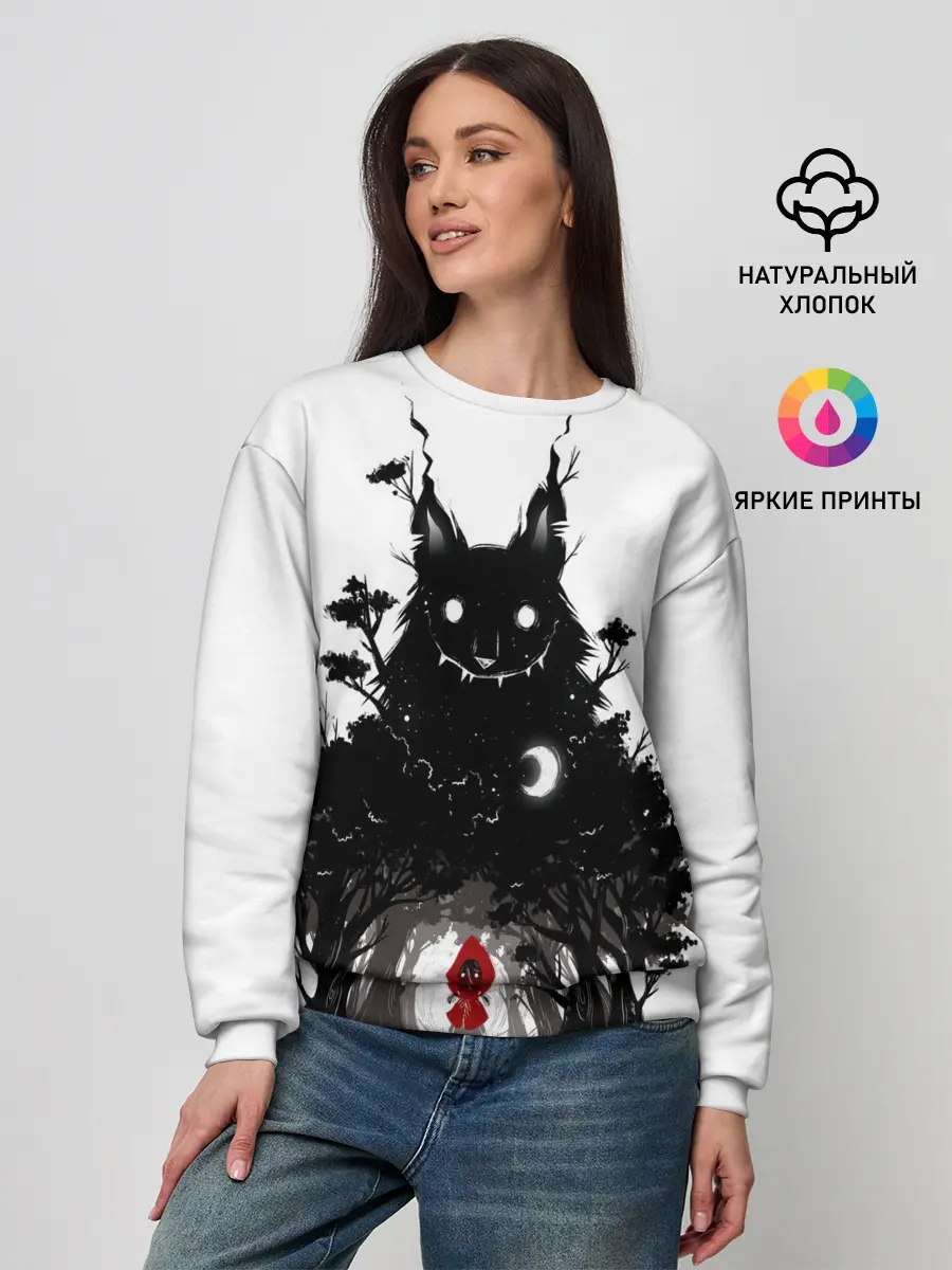 Женский свитшот / Красная шапочка