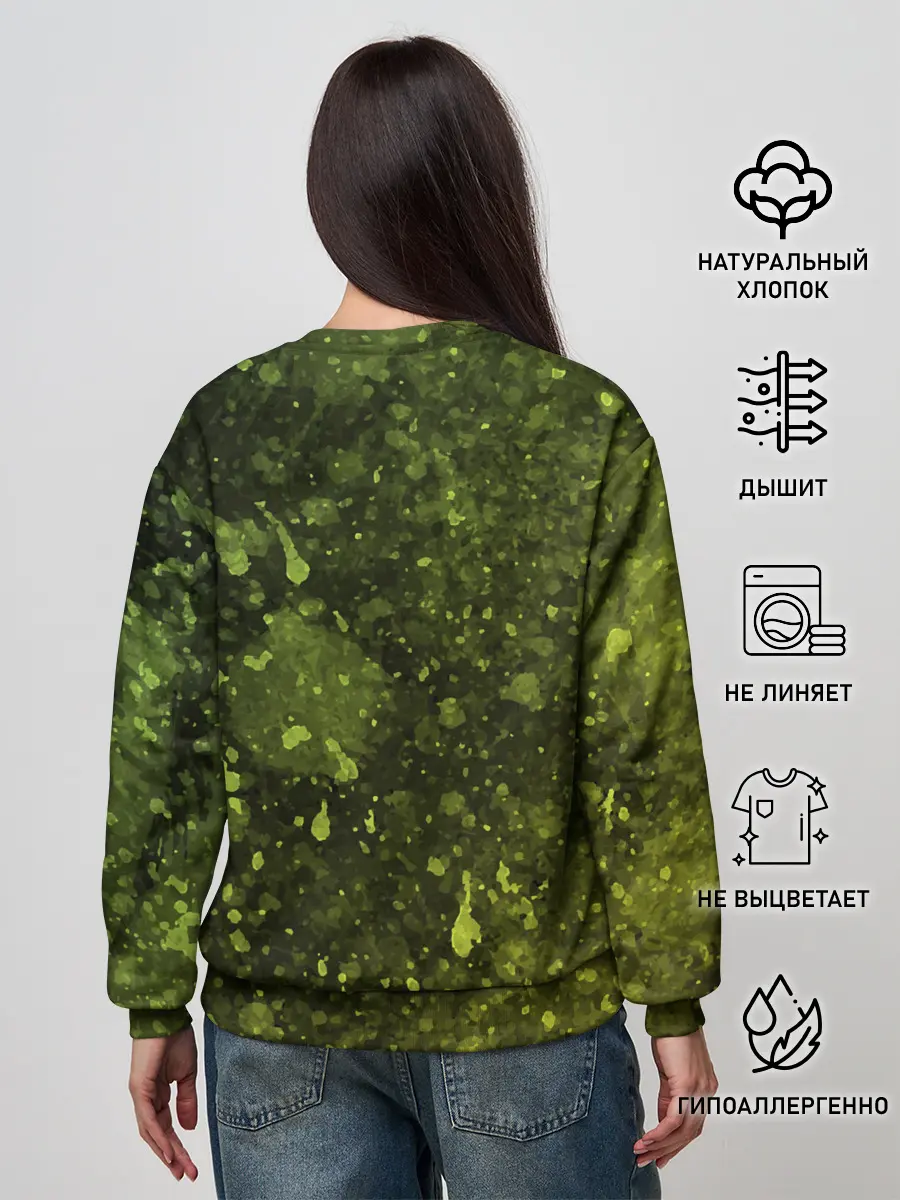 Женский свитшот / JOJOS BIZARRE / ZA WARUDO.