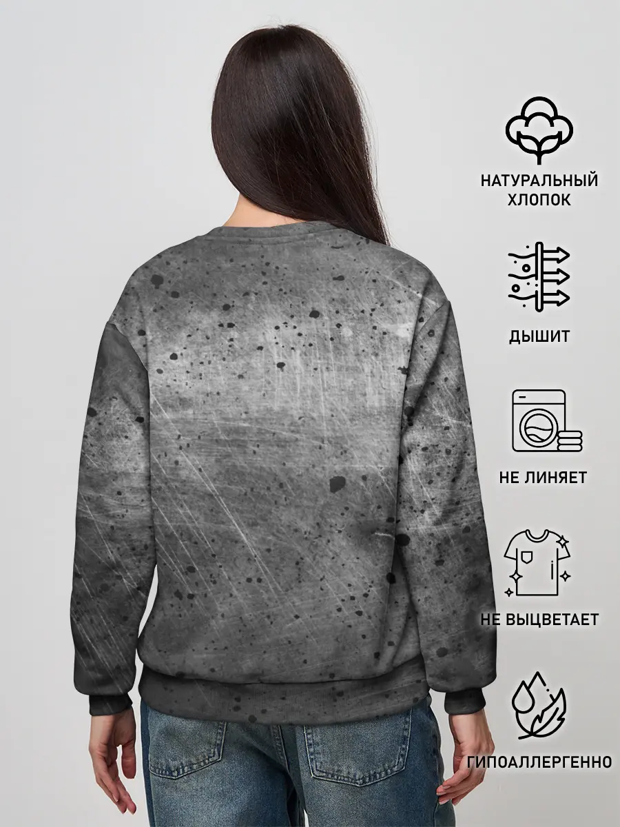 Женский свитшот / Нирвана