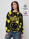Женский свитшот / NIRVANA