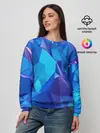 Женский свитшот / NEON CRYSTALLS