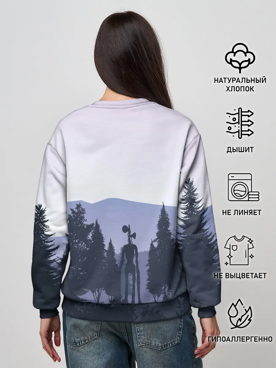 Женский свитшот / Siren Head