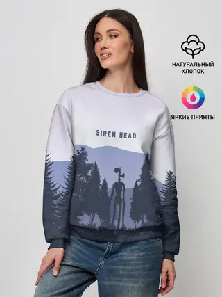 Женский свитшот / Siren Head
