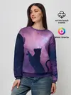 Женский свитшот / Star Cat