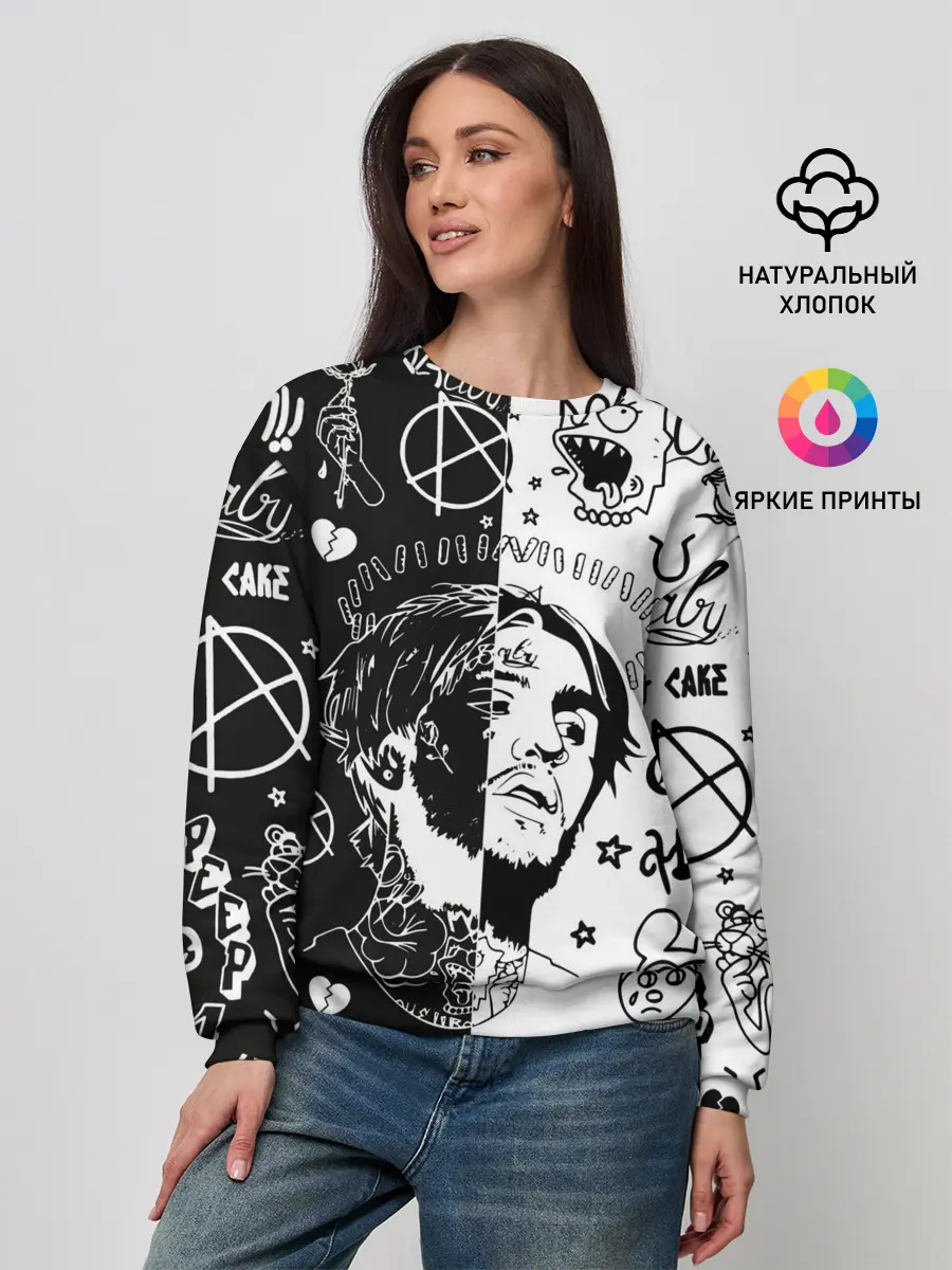 Женский свитшот / LIL PEEP