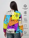Женский свитшот / Color pattern
