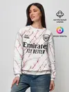 Женский свитшот / ARSENAL 20/21 - ГОСТЕВАЯ