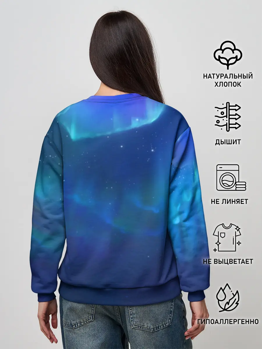 Женский свитшот / Одинокий Волк