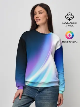 Женский свитшот / Сияние