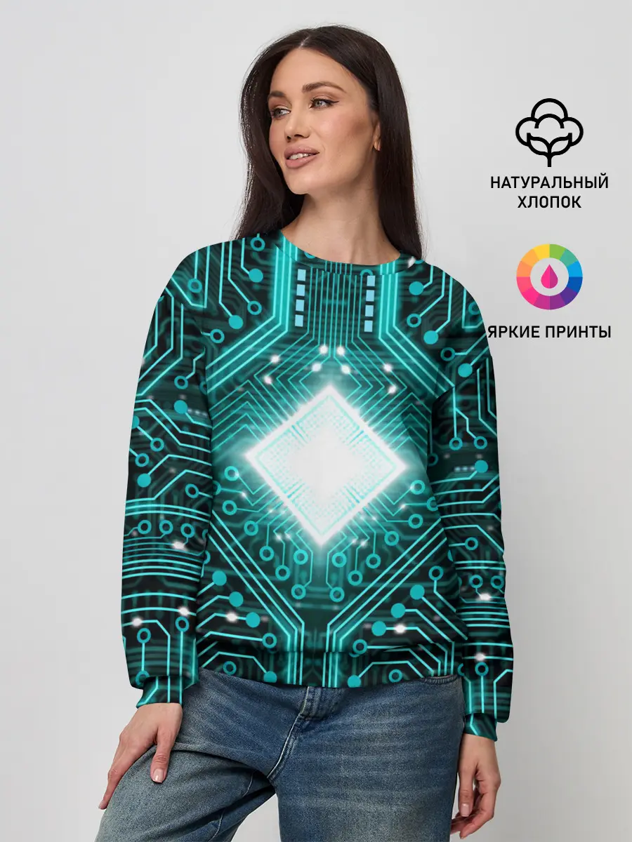 Женский свитшот / Схема