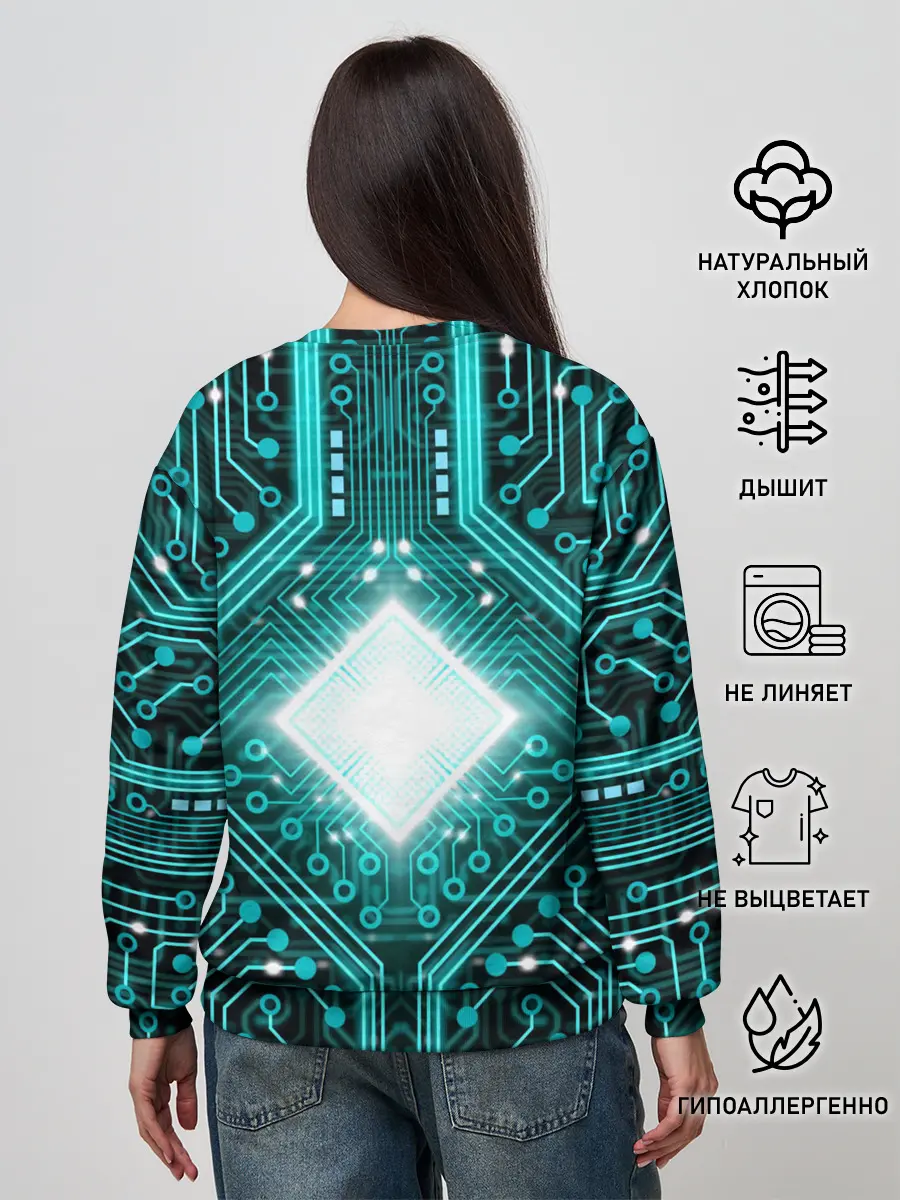 Женский свитшот / Схема