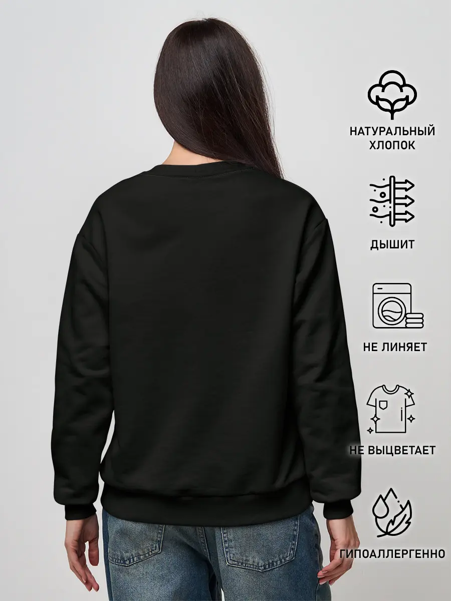 Женский свитшот / Initial D две машины