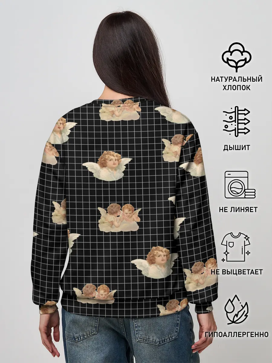 Женский свитшот / Ангел