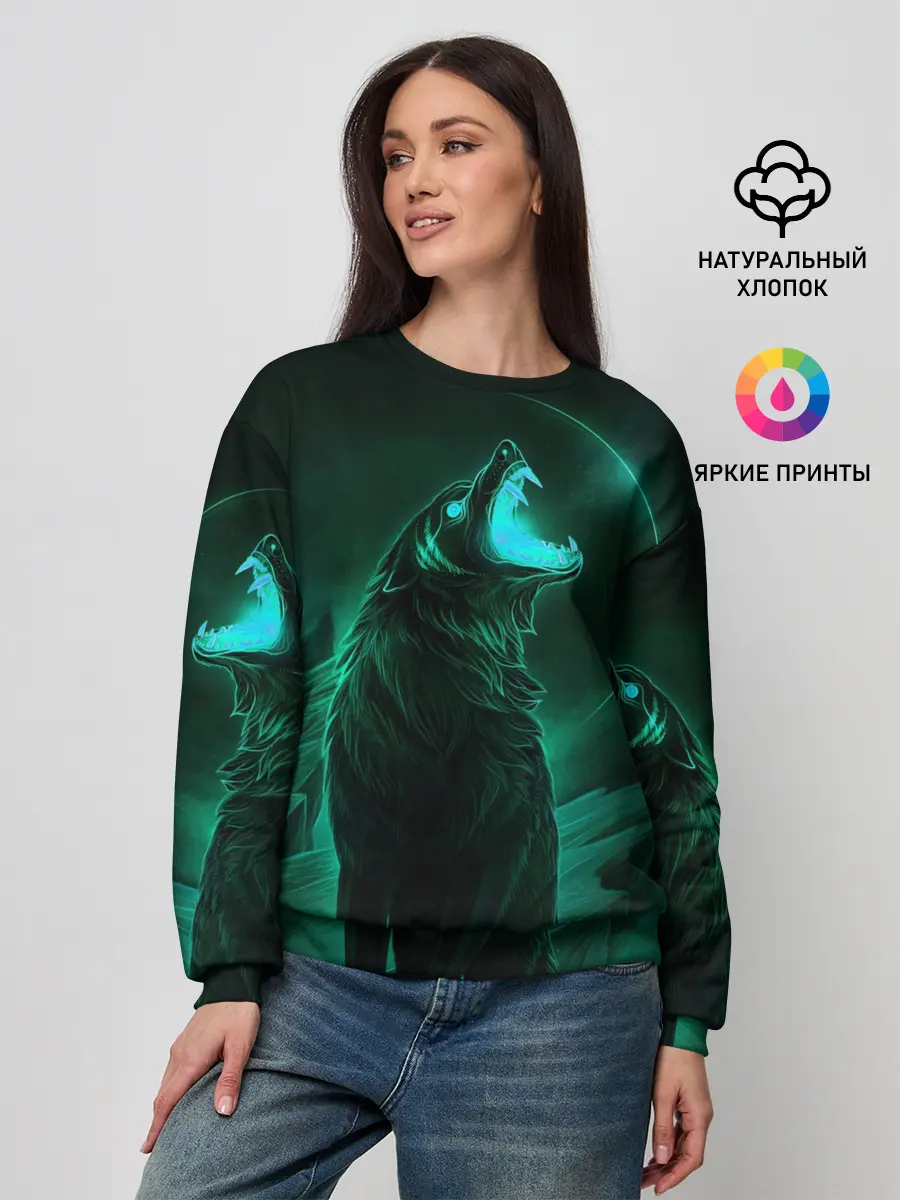 Женский свитшот / Оборотень