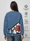 Женский свитшот / Акула gawr gura