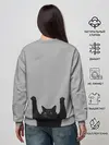 Женский свитшот / Кот сдается