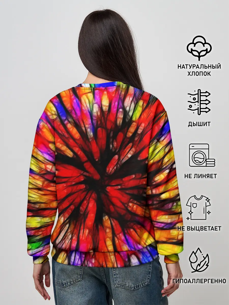 Женский свитшот / Батик